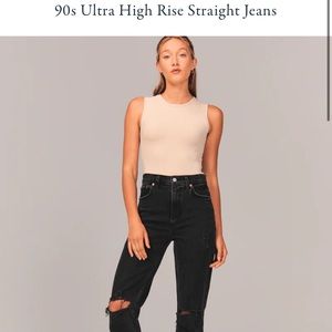 Abercrombie & Fitch 90’s Ultra High Rise Jean 25r